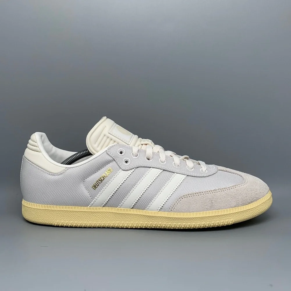Adidas Samba Cream White Germany Indoor Soccer Shoes JH5649 Men’s Sz‎ 12.5 NEW